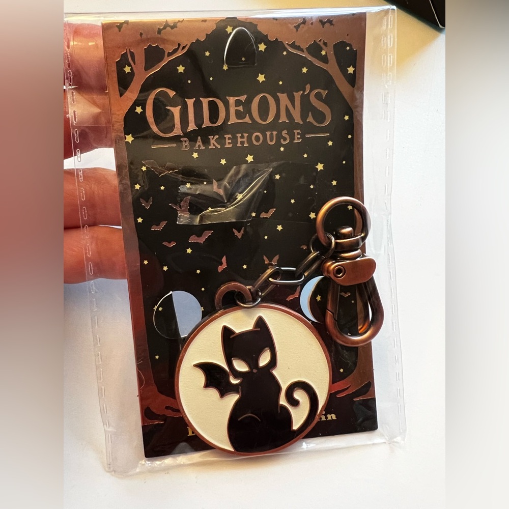 Gideon's Bakehouse Cat Keychain
